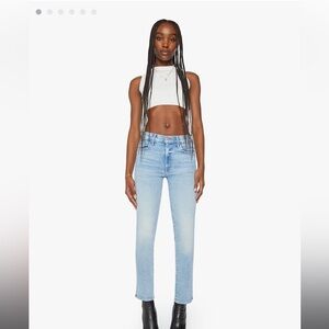 Mother Insider Flood Size 25 Tea Time